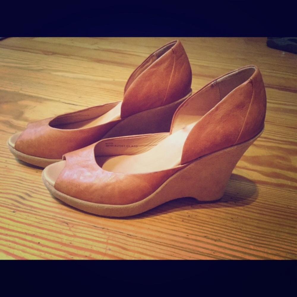 Kork-Ease leather heels